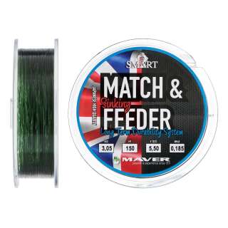Волосінь Smart Match & Feeder Sinking 150m 0.153mm 2.1kg