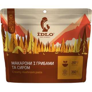 Макарони ЇDLO грибами і сиром 80 г