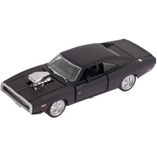 Машинка Rastar 1970 Dodge Charger R/T 1:36 Чорний