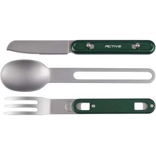 Набір столових приборів Active Tres 3 Olive