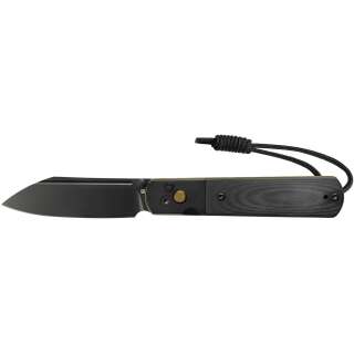 Ніж Artisan Holm AR-RPM9 Black PVD Steel+Black G10 Inlay Gold