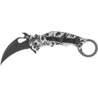 Ніж Fox Karambit ALB-3 Skulls