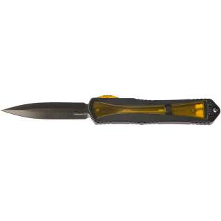 Нож Heretic Manticore X Double Edge Black Blade Ultem Inlays
