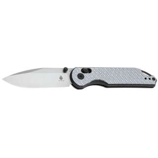 Ніж Kizer Assassin Nitro-V G10 CF Silver & Black