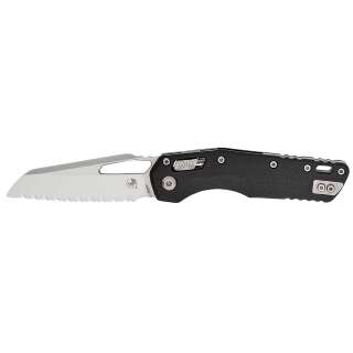 Ніж Microtech MSI SW Serrated Fluted G-10 Black