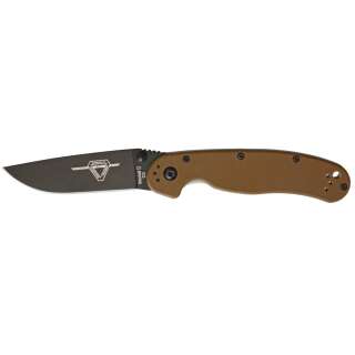 Ніж Ontario Knife RAT II D2 BB Coyote Brown