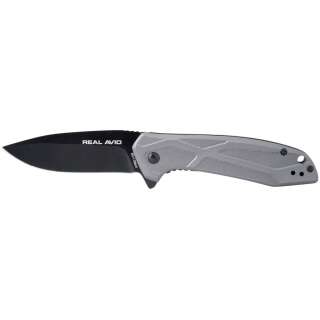 Ніж Real Avid RAV-2 Black Oxide Aluminum Gray