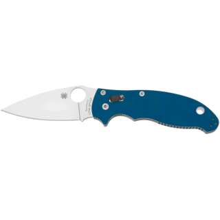 Ніж Spyderco Manix 2 CPM SPY27 G10 Cobalt Blue