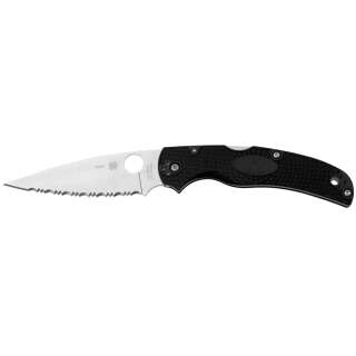 Ніж Spyderco Native Chief Lightweight Serrated FRN Black