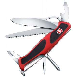 Ніж VICTORINOX 0.9663.МC Delemont 'RangerGrip 78' Black/Red