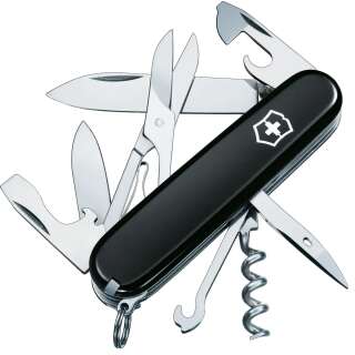 Ніж VICTORINOX 1.3703.3 Climber ц: чорний