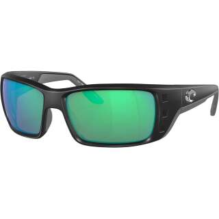 Очки Costa Del Mar Permit Matte Black Green Mirror 580G