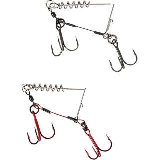 Оснащення Savage Gear Carbon49 Corkscrew Stinger 2x#3/0 31kg (2 шт/уп.)