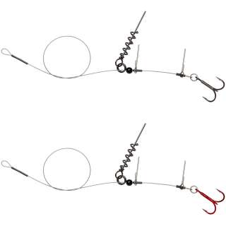 Оснащення Savage Gear Linethru Corkscrew Rig #2 30cm 22kg (2 шт/уп.)