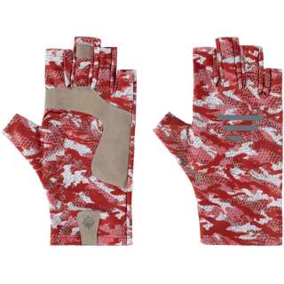 Рукавички Favorite Solar Fishing Gloves 5 Cut к:red