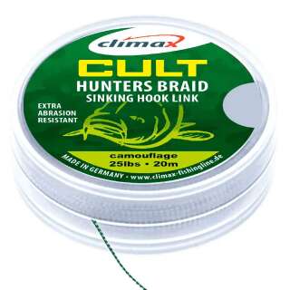 Повідковий матеріал Climax Cult Hunter’s Braid 20m (weed) 30lb