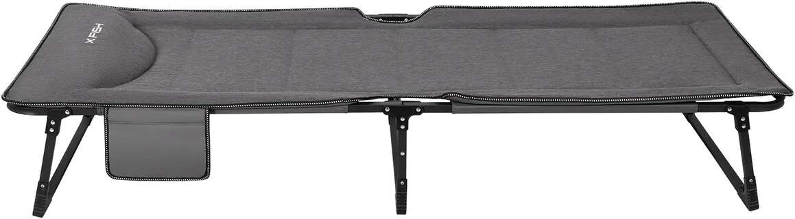 Розкладачка X-Fish Camp Bed 185х65х30cm Gey