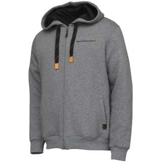 Реглан Savage Gear Classic Zip Hoodie Grey Melange