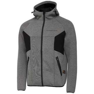 Реглан Savage Gear Tec-Foam Zip Hoodie Dark Grey Melange