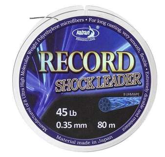 Шоклідер Katran Record Braided Shock-Leader 45lb 80m