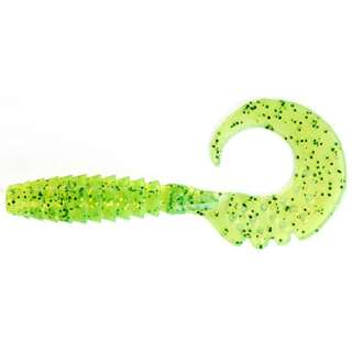 Силікон FishUP Fancy Grub 2' #026 - Flo Chartreuse/Green (10шт/уп)