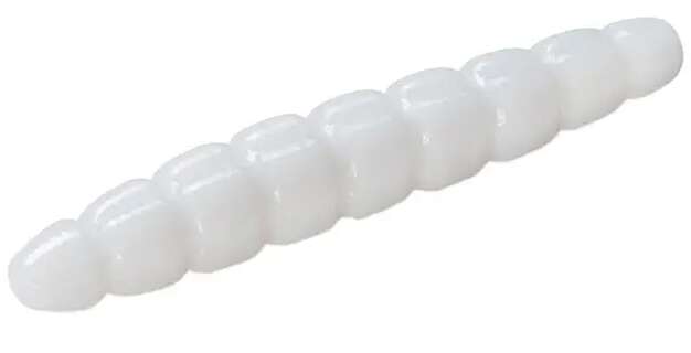 Силікон FishUP Morio 1.2' (12шт) #009 - White, cheese taste