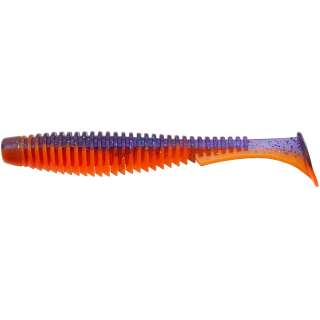Силикон FishUP U-Shad 4' #207 - Dark Violet/Orange (8шт/уп)