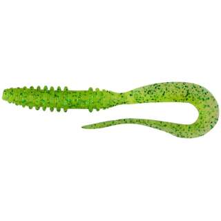 Силікон Keitech Mad Wag Slim 4.5' #424 Lime Chartreuse (9 шт/уп)