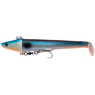 Силікон Prohunter Small Paddle Eel Shad 220mm 350g 6-Blue Orange Uv