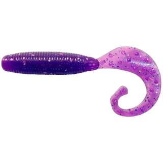 Силікон Reins Fat G-Tail Grub 4' 567 Lilac Silver&Blue Flake (10шт/уп)