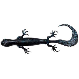Силікон Savage Gear 3D Lizard 100m 5.5g Black &amp; Blue (6 шт/уп)