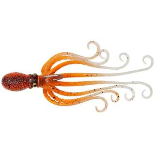Силікон Savage Gear 3D Octopus 100mm 35.0g UV Orange/Glow (поштучно)