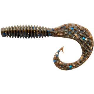 Силікон UpStream Swirl 3' #455 milk chocolate (6шт/уп)