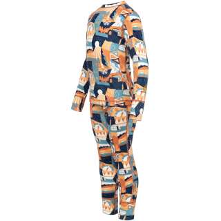 Термобелье Frontier Kinkaju Fun Merino Kids 122 cm Multicolor