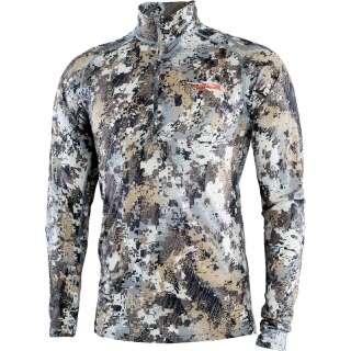 Термосвитер Sitka Gear Gear Merino Core Lightweight Half-Zip Optifade Elevated II