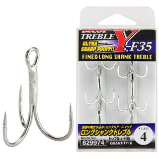 Трійник Decoy Y-F35 #2 (4 шт/уп)