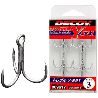 Трійник Decoy Y-S21 #2 (6 шт/уп)