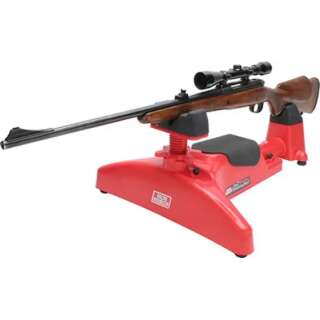 Упор для стрільби MTM Predator Shooting Rest. Матеріал – пластик. Колір – червоний.