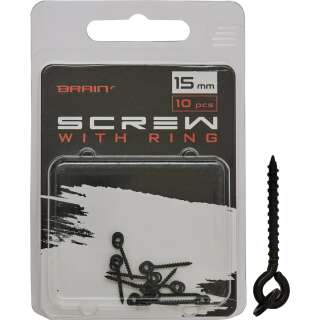 Гвинт для бойлів Brain Screw With Ring 15mm (10 шт/уп) SGCA-8026-18