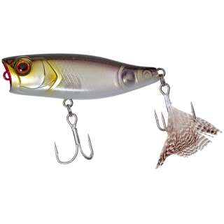 Воблер Jackall Chubby Popper 42F 42мм 3,3 г Ghost Wakasagi