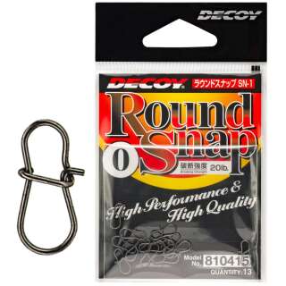 Застібка Decoy SN-1 Round Snap #1 22lb (13 шт/уп)