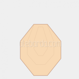 Алебарда мішень IPSC міні (класична)