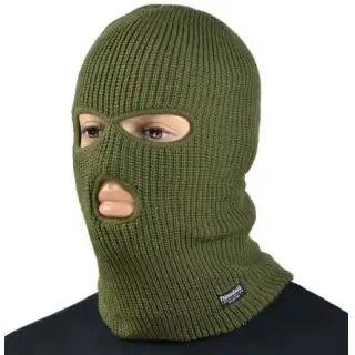 Балаклава трьохдирочна Thinsulate Olive, Sturm Mil-Tec®