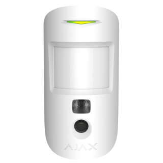 Беспроводной датчик движения Ajax MotionCam (PhOD) Jeweller white с фотофиксацией по тревоге и по запросу