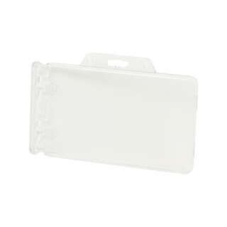 Бейдж горизонтальний, колір прозорий – ATIS, 95 x 60 x 6 мм