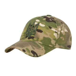 Бейсболка тактична з Тризубом Ripstop Multicam, 60