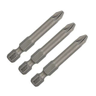 Біта Bosch Extra-Hard, 49 мм PZ2 3 шт.