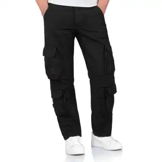 Брюки SURPLUS AIRBORNE TROUSERS SLIMMY Black