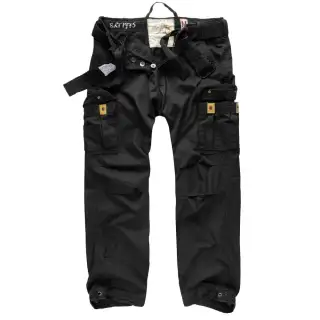 Брюки SURPLUS PREMIUM VINTAGE TROUSERS Black