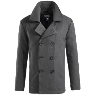 Бушлат двобортний SURPLUS PEA COAT (Anthracite), Surplus